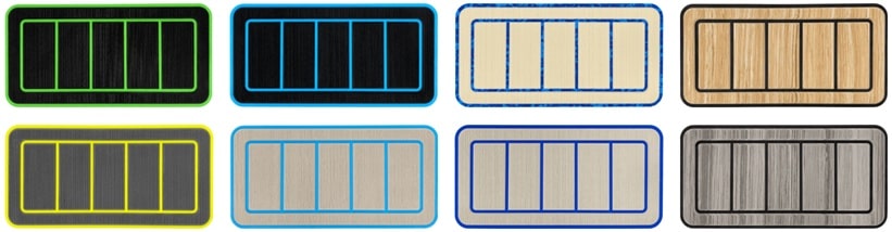 Couleurs disponibles stock limité