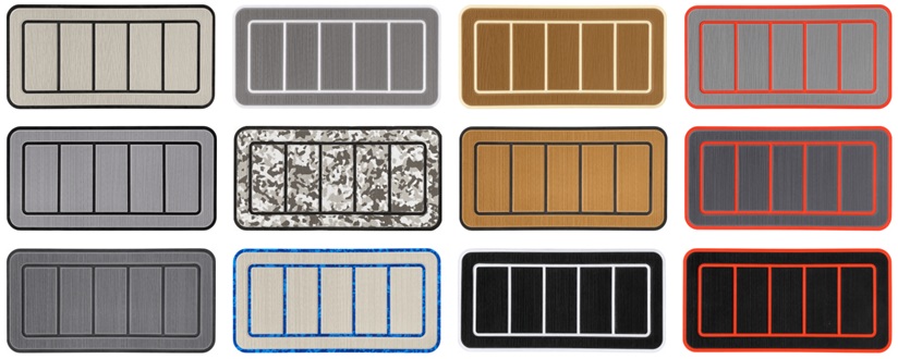 Couleurs disponibles