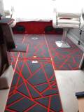 Pads antidérapant pour bateau multi couleur pont central