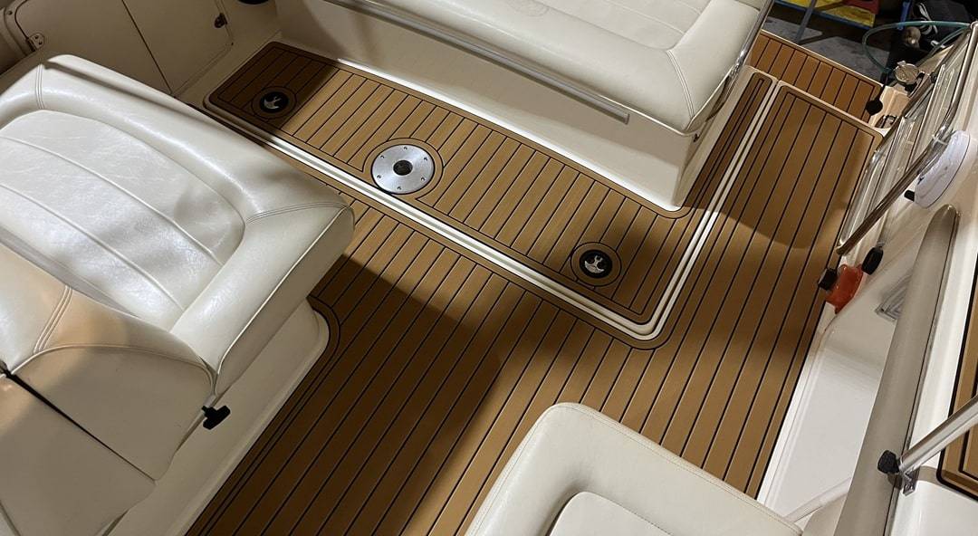 tapis cockpit bateau sur mesure design